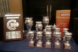 Award plaques and trophies