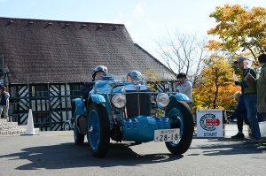 MG C-TYPE competes PC competition at British Hills
