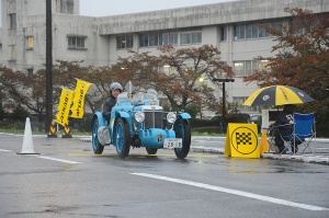 MG C-TYPE competing PC competition at Yabuki Driving School